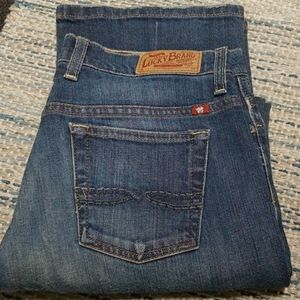 Lucky Brand New Easy Rider Blue Jeans Size 6 / 28
